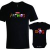 Daddy & Me (T-shirt & Onesie) Set