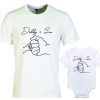 Daddy & Me (T-shirt & Onesie) Set - Image 4
